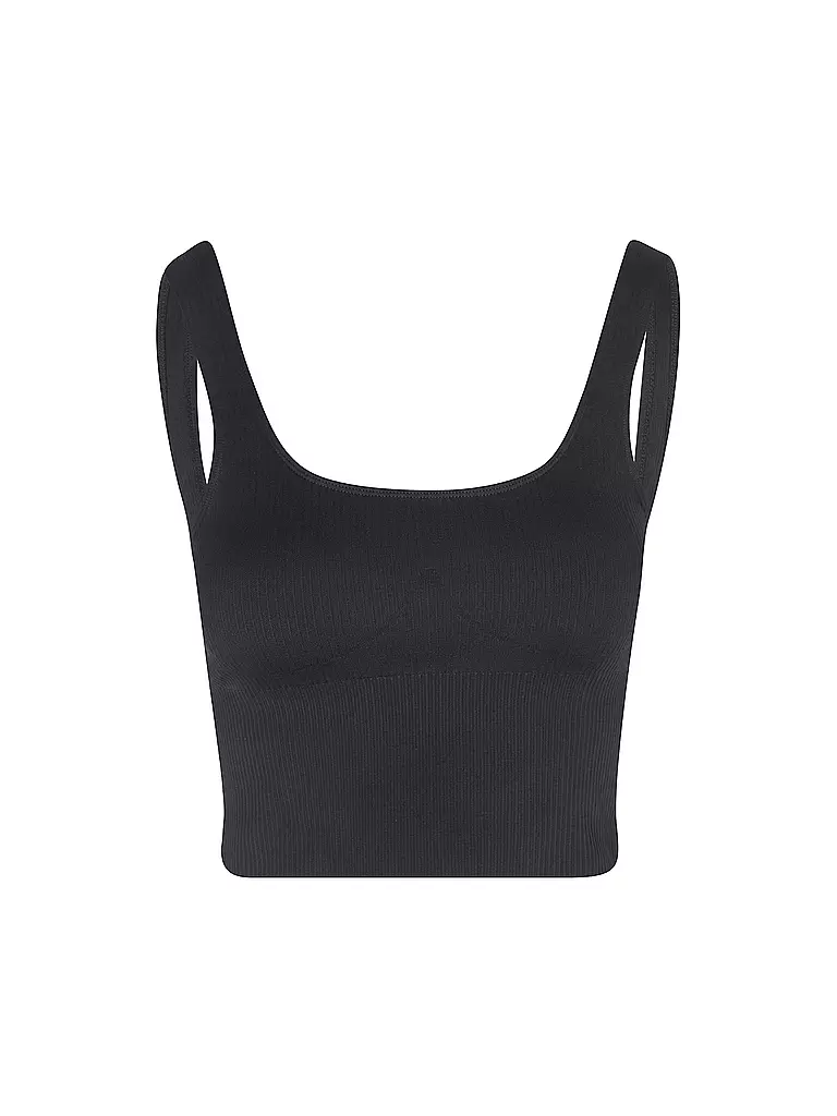 AIM'N | Top - Bralette Corto Aderente | Nero