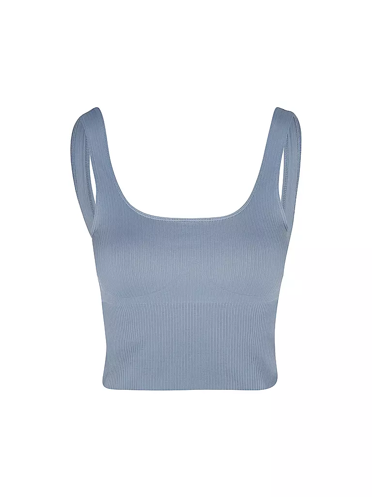 AIM'N | Top - Bralette Corto | Blu scuro