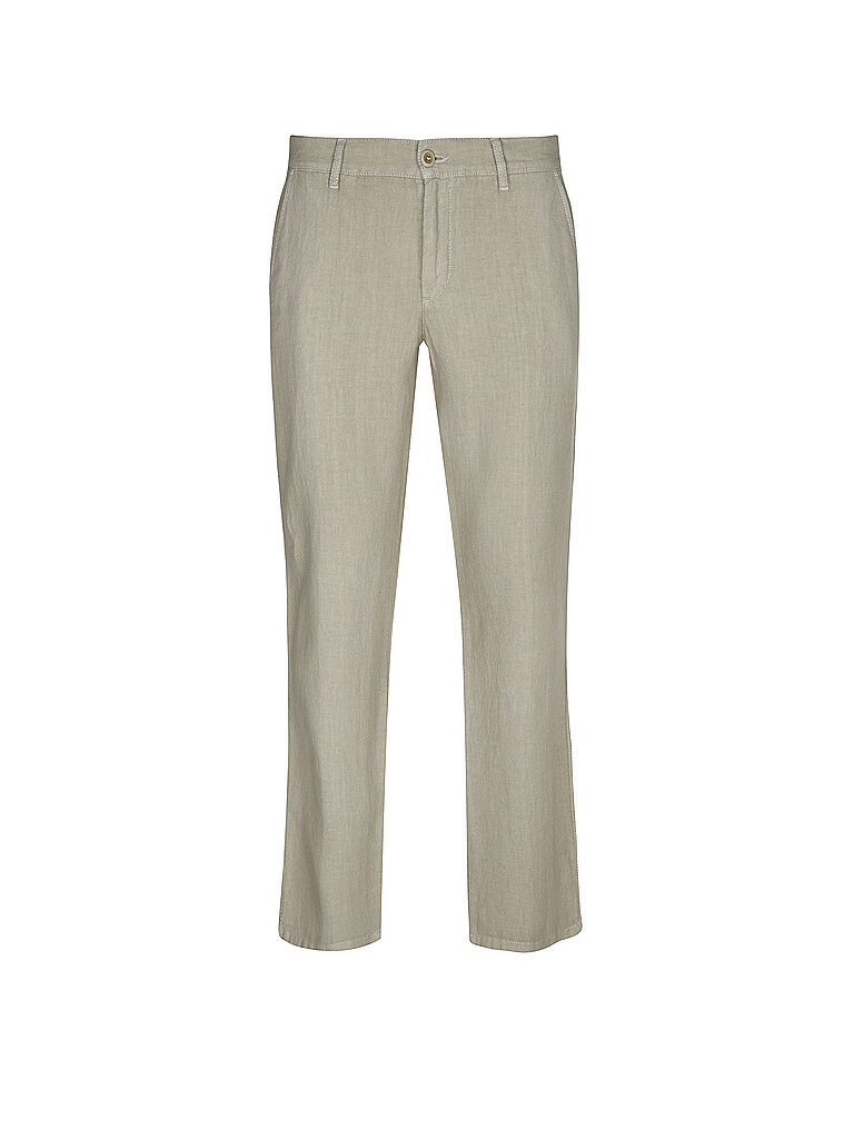 Pantaloni di lino LOU-J marrone 33/L30