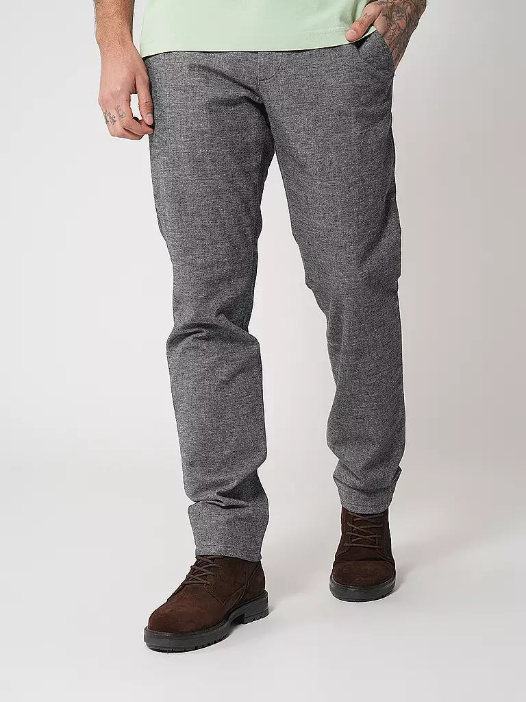 ALBERTO | Chino Slim Fit Lou-RETRO | Grigio