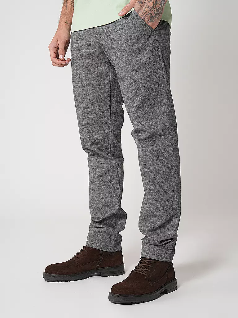 ALBERTO | Chino Slim Fit Lou-RETRO | Grigio