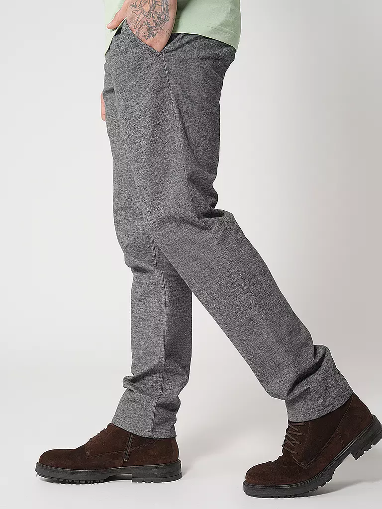ALBERTO | Chino Slim Fit Lou-RETRO | Grigio