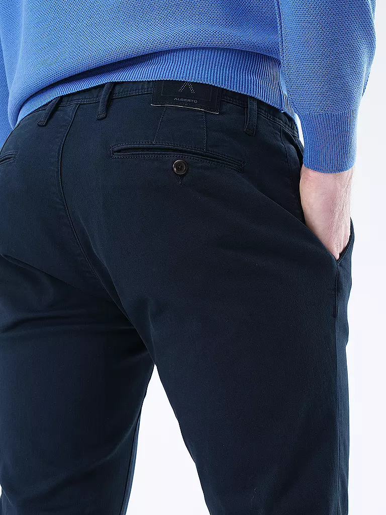 ALBERTO | Chino Slim Fit ROB LIGHT SUPERSTRETCH | Blu scuro