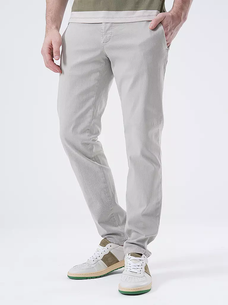 ALBERTO | Chino Slim Fit ROB LIGHT SUPERSTRETCH | Grigio chiaro