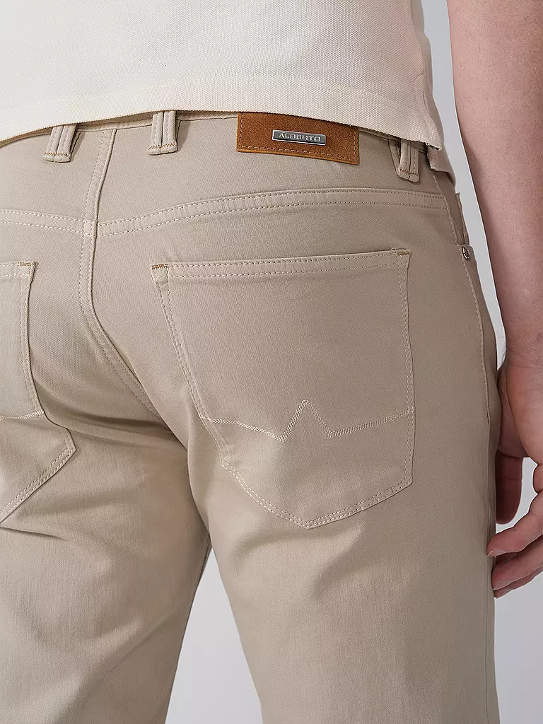 ALBERTO | Jeans Regular Fit PIPE | Beige