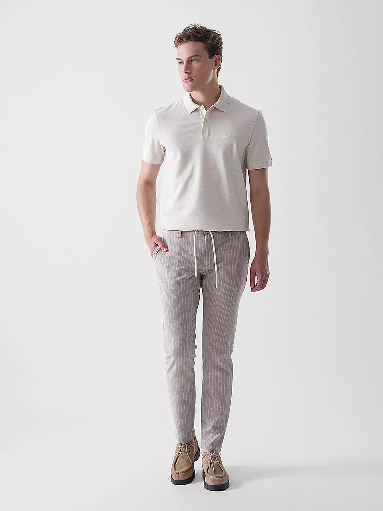 ALBERTO | Pantaloni di lino JUMP | Beige