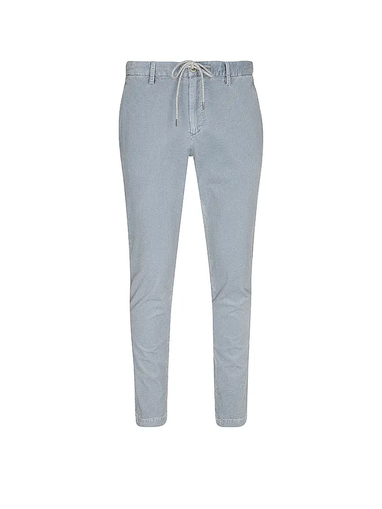 ALBERTO | Pantaloni in velluto a coste Slim Fit JUMP | Blu chiaro