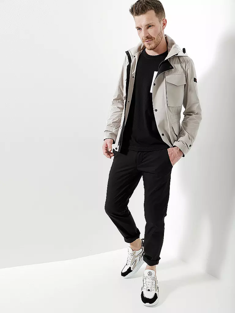 ALBERTO | Pantaloni Slim Fit LOU CERAMICA | Nero