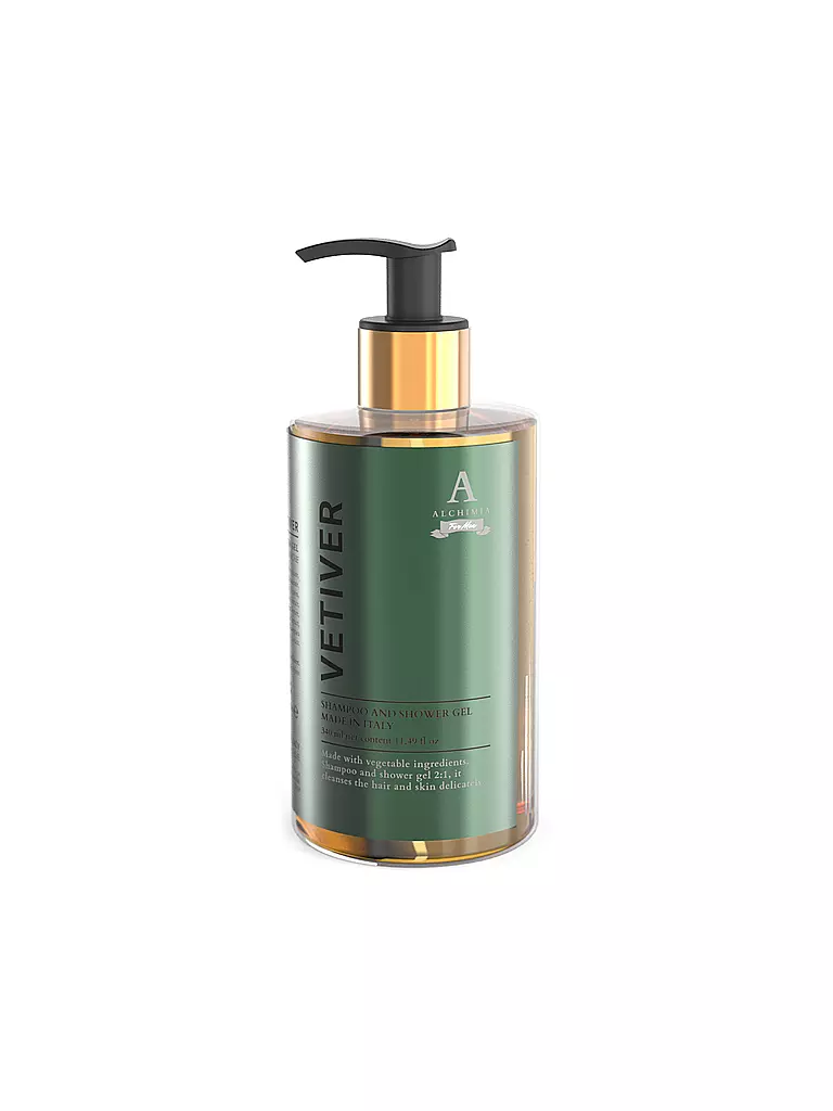 ALCHIMIA SOAP | Detergente doccia VETIVER 350ml | Grigio