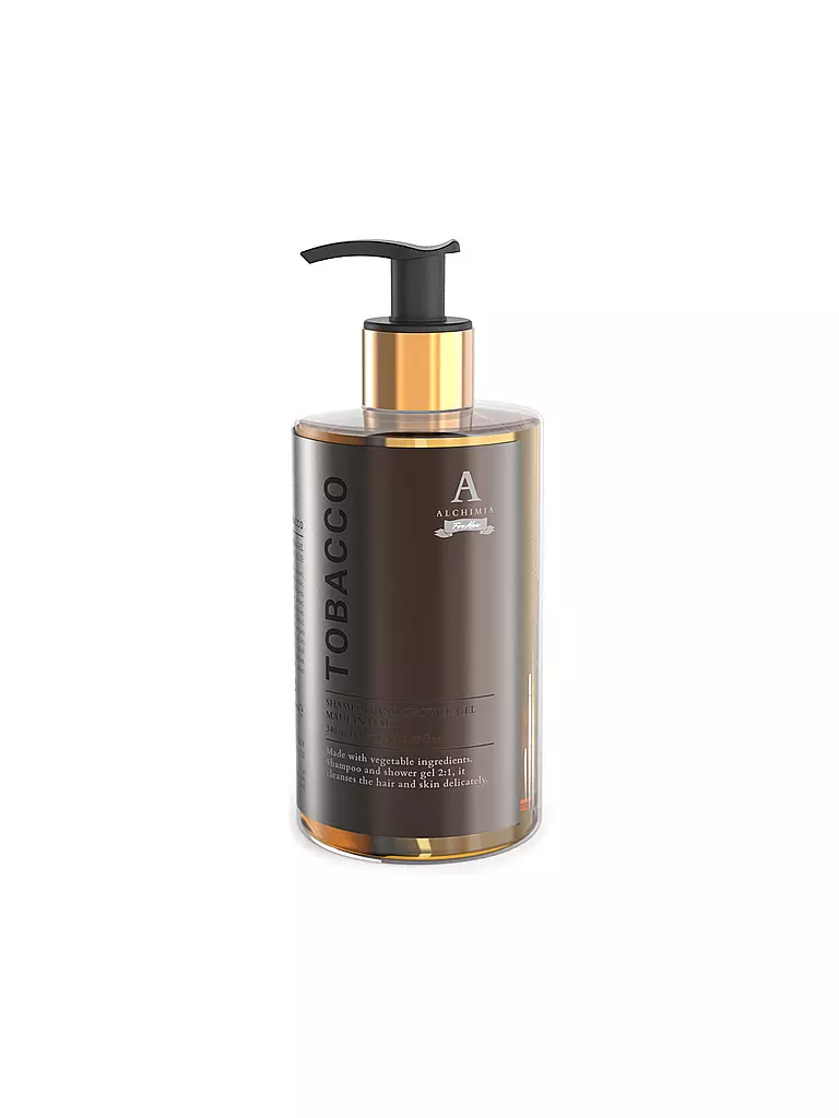 ALCHIMIA SOAP | Duschgel TOBACCO 350ml | Marrone