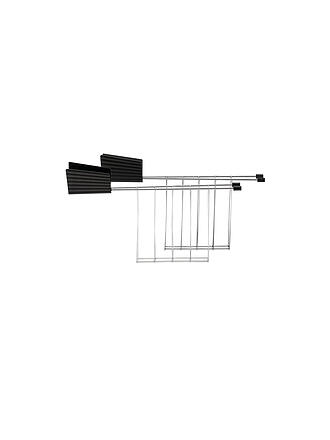 ALESSI | Pinza per sandwich Plissé, set da 2, nera MDL08 RACK B