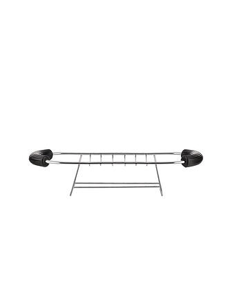 ALESSI | Scaldavivande per panini PLISSE 26cm Nero