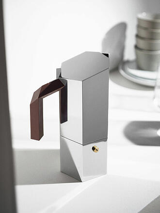 ALESSI | Espressokocher MENHIR 6 tazze acciaio inox