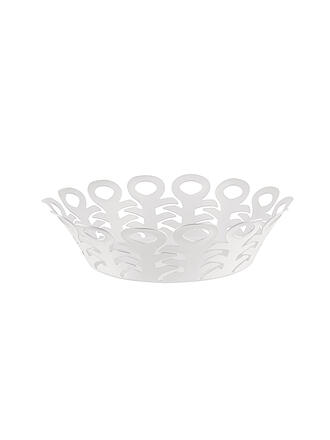 ALESSI | Cestino VIMINI 22cm Acciaio Inossidabile Epossidico. Bianco