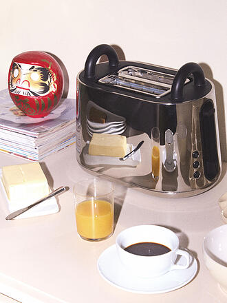 ALESSI | Tostapane TORU 2 fette NE03/B acciaio inossidabile 18/10