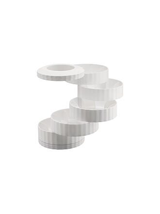 ALESSI | Portacapsule da caffè PLISSE Bianco