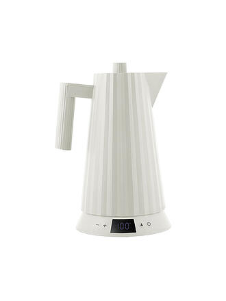 ALESSI | Bollitore 1,7l Plissé Th. Harz / Bianco