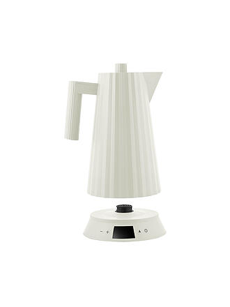 ALESSI | Bollitore 1,7l Plissé Th. Harz / Bianco