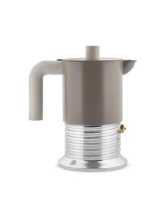 ALESSI | Espressomaschine VITE 3 tazze Alluminio/Grigio caldo