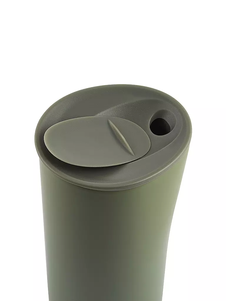 ALESSI | Bicchiere isolante - Tazza termica BURI Verde | Verde scuro