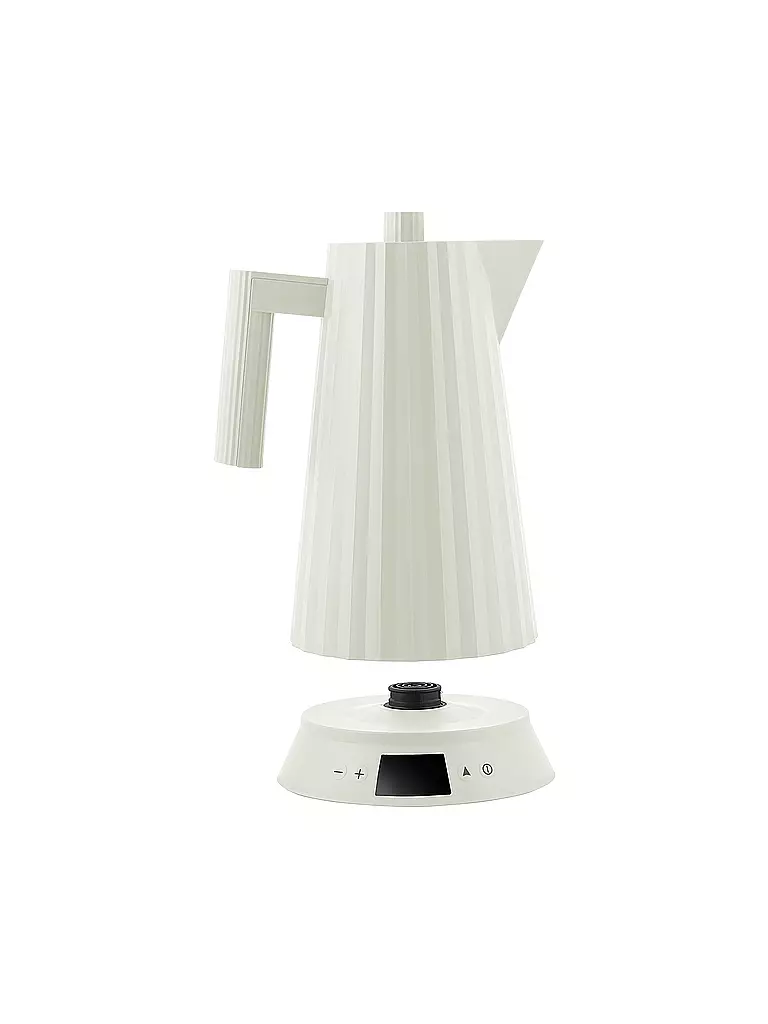 ALESSI | Bollitore 1,7l Plissé Th. Harz / Bianco | Bianco
