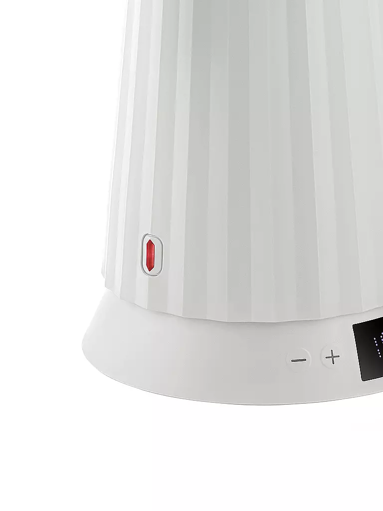 ALESSI | Bollitore 1,7l Plissé Th. Harz / Bianco | Bianco