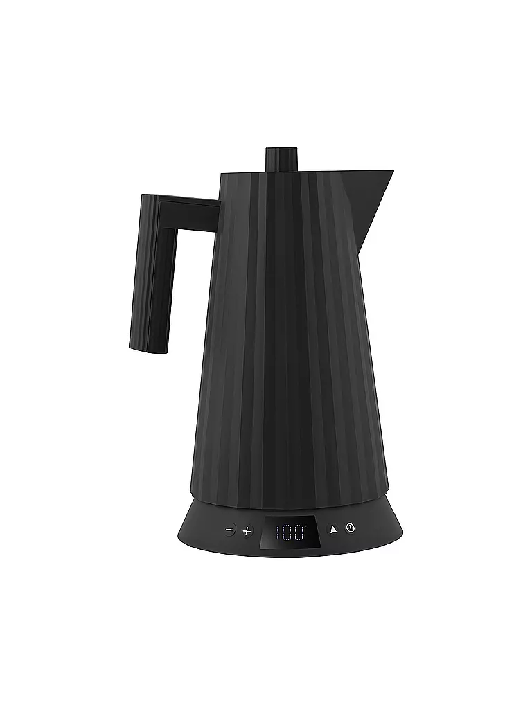 ALESSI | Bollitore 1,7l Plissee Th. Harz / Nero | Nero
