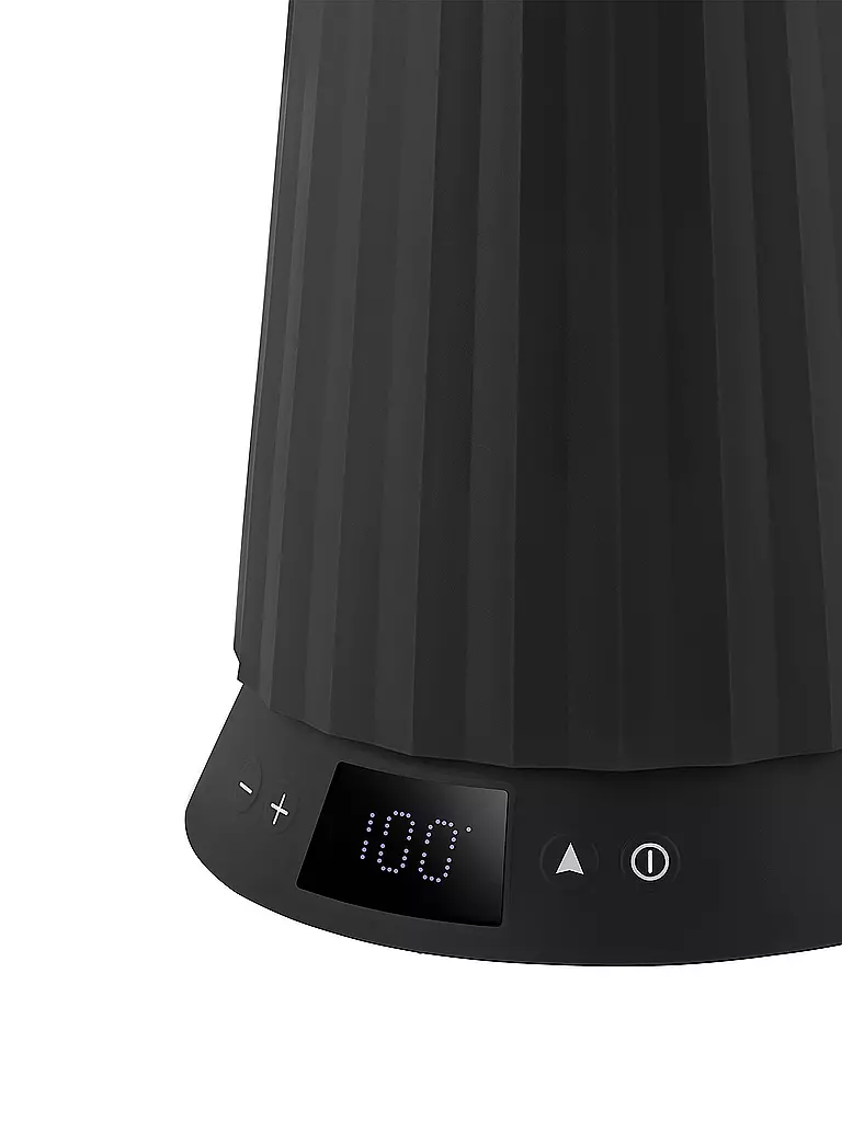 ALESSI | Bollitore 1,7l Plissee Th. Harz / Nero | Nero