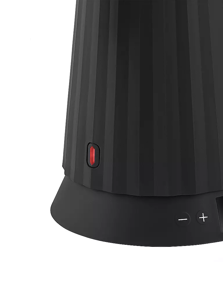 ALESSI | Bollitore 1,7l Plissee Th. Harz / Nero | Nero