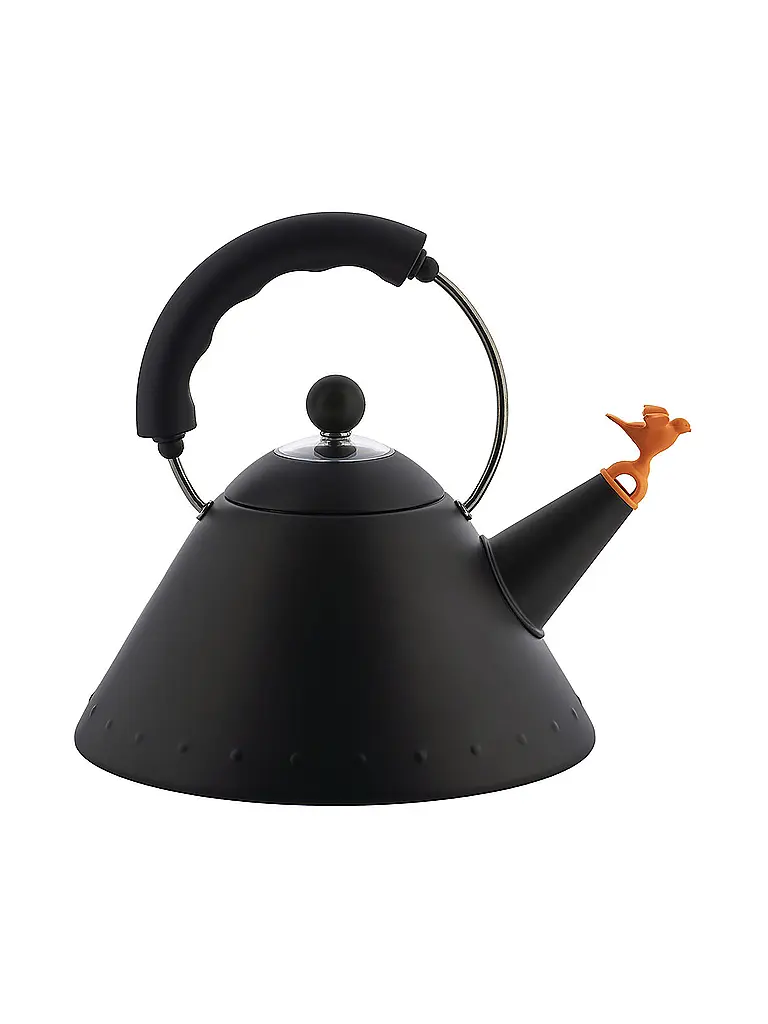 ALESSI | Bollitore 2l Michael Graves Nero | Nero