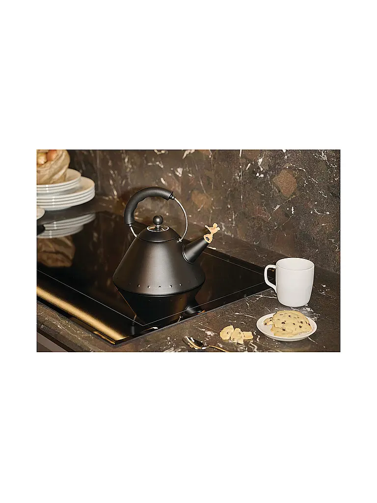 ALESSI | Bollitore 2l Michael Graves Nero | Nero