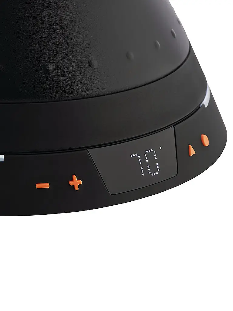 ALESSI | Bollitore elettrico 1,5 l Michael Graves acciaio inossidabile nero | Nero