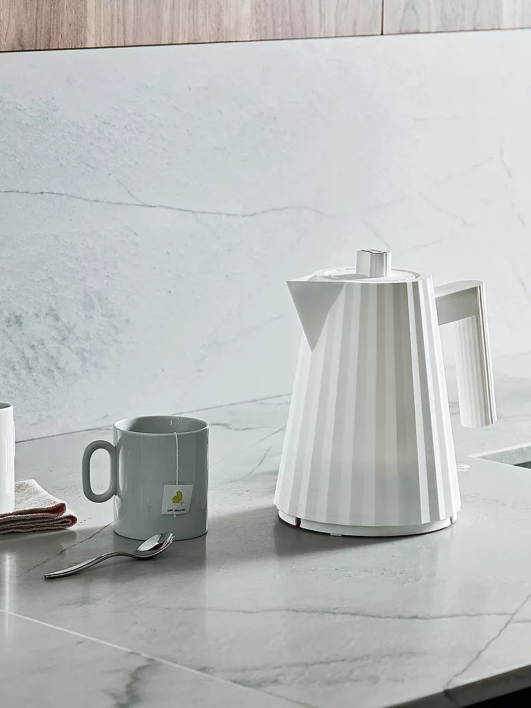 ALESSI | Bollitore Plissé Bianco 1 l MDL06/1W | Bianco