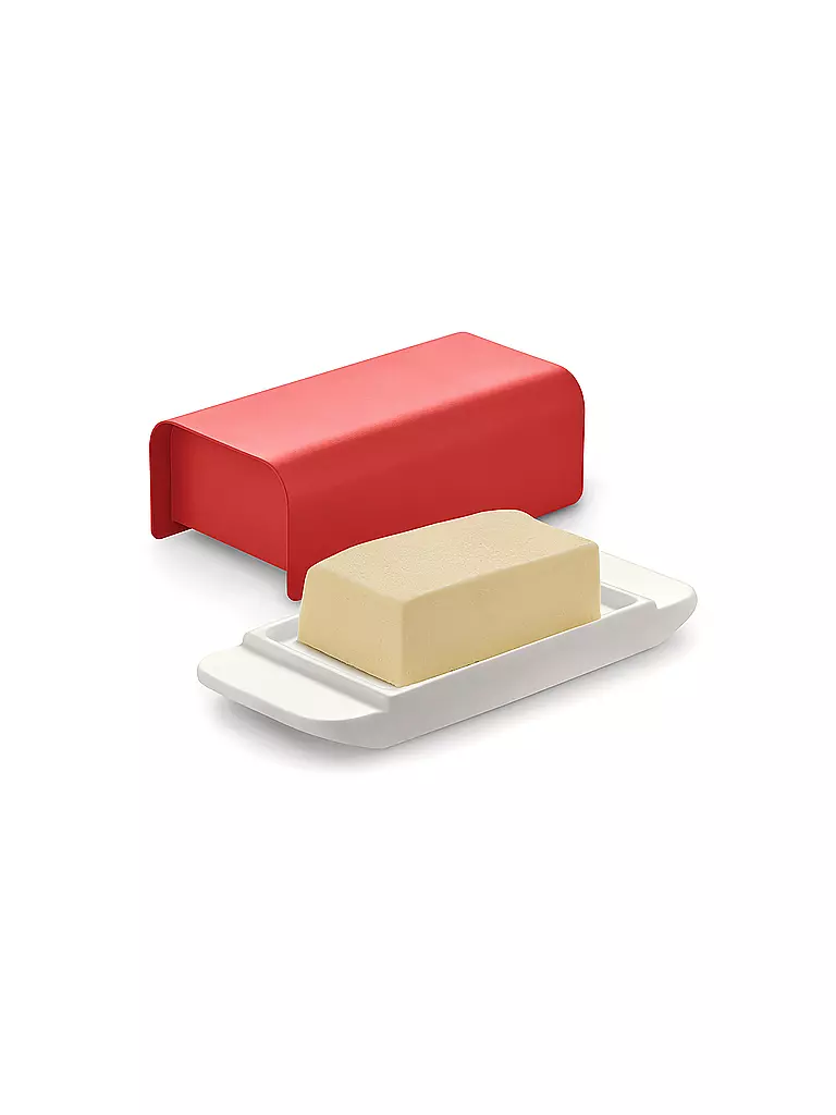 ALESSI | Butterdose Mattina 9,5cm Rot | 