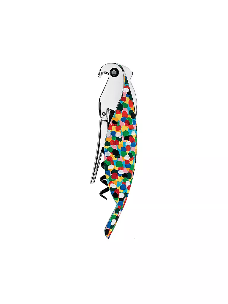 ALESSI | Cavatappi da sommelier Parrot Proust Bunt 3cm | Multicolore