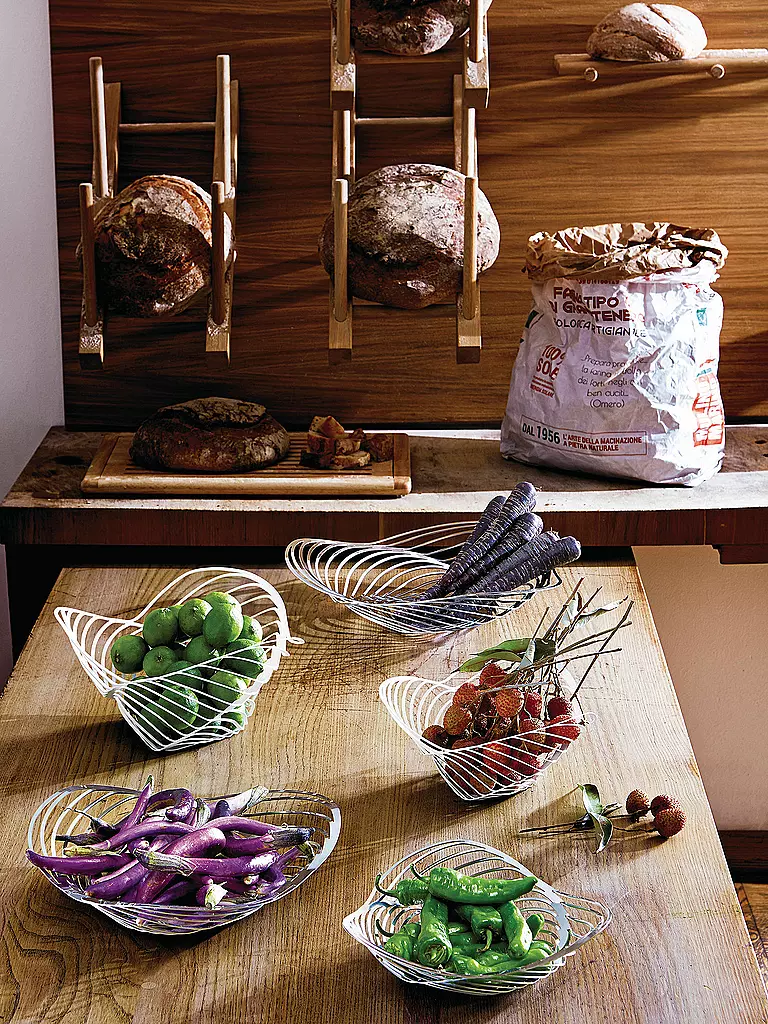 ALESSI | Cestino Trinity 26 cm | Argento