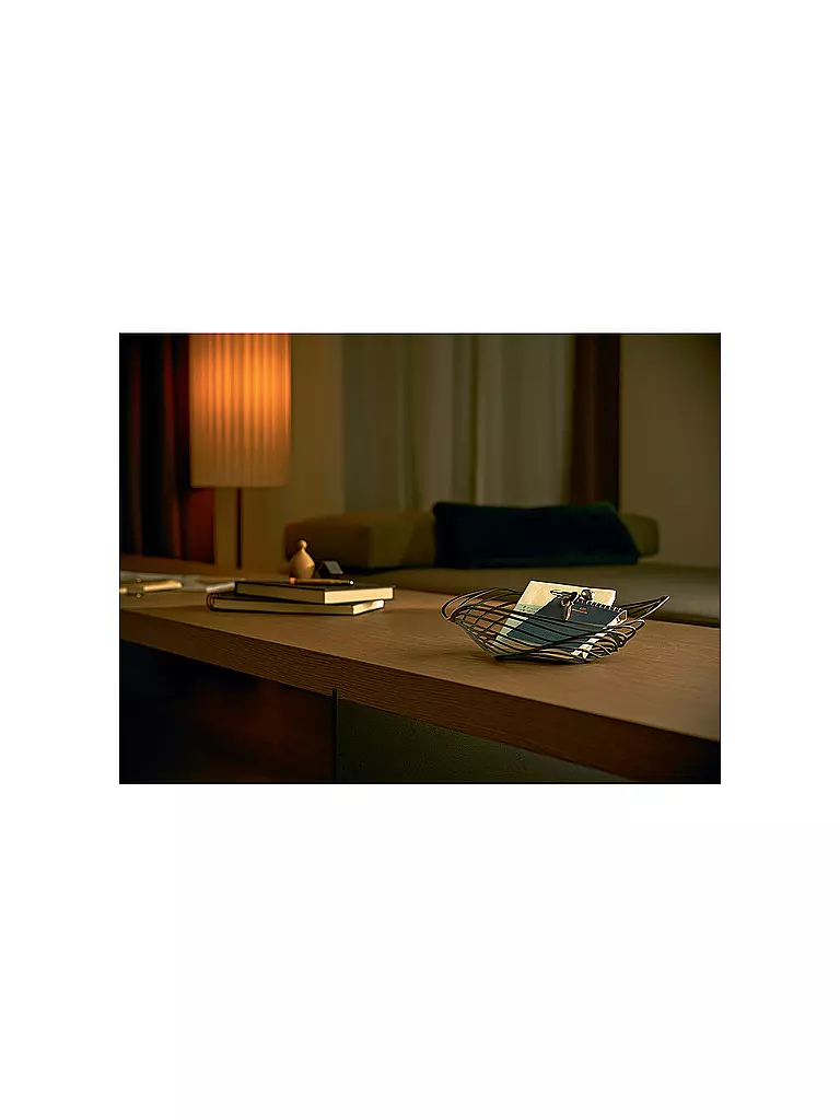 ALESSI | Cestino Trinity 26 cm | Nero
