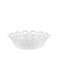ALESSI | Cestino VIMINI 22cm Acciaio Inossidabile Epossidico. Bianco | Bianco