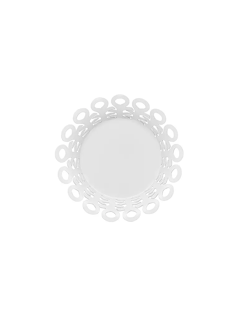 ALESSI | Cestino VIMINI 22cm Acciaio Inossidabile Epossidico. Bianco | 