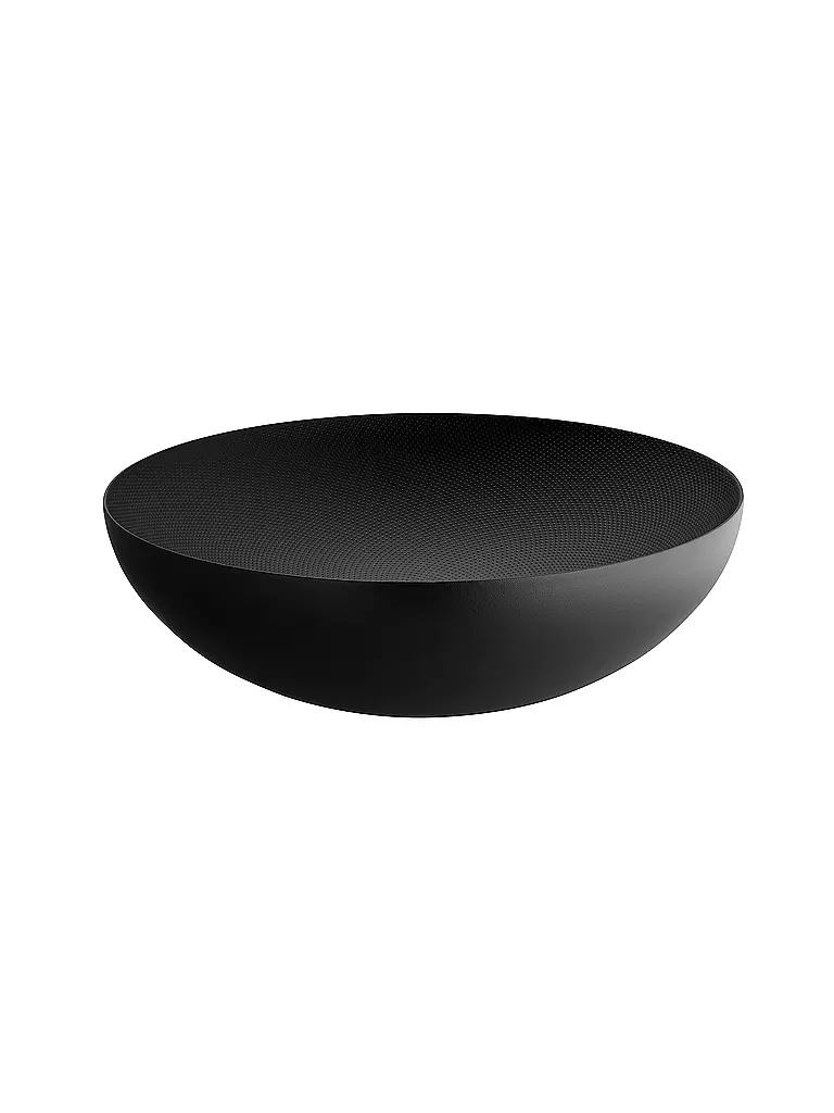 ALESSI | Ciotola Double Acciaio 32cm Nero | Nero
