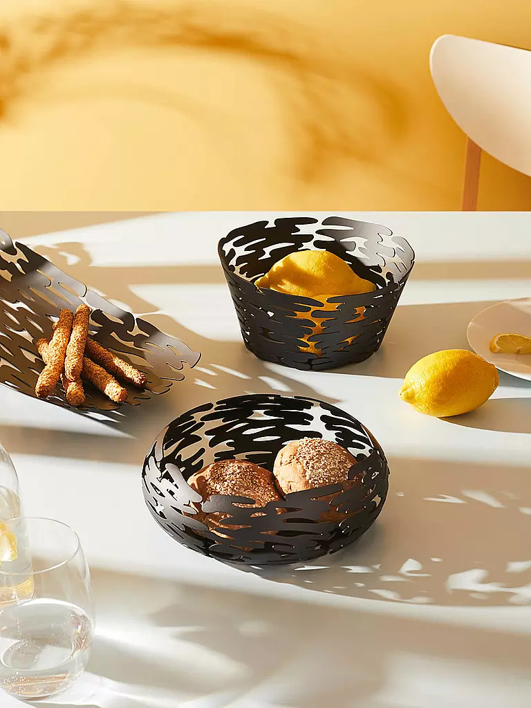 ALESSI | Ciotola rotonda Barket 18cm | Nero