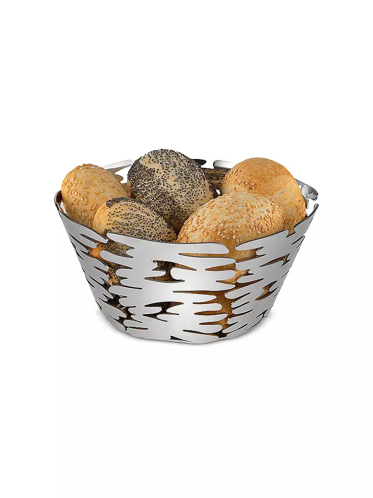 ALESSI | Ciotola rotonda Barket 21 cm | Argento