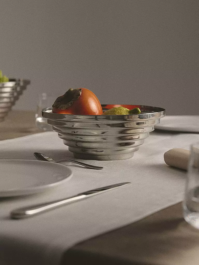 ALESSI | Ciotola rotonda MAYA 20cm acciaio inox | Argento