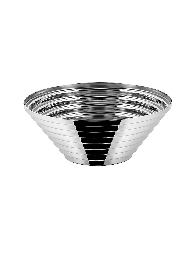 ALESSI | Ciotola rotonda MAYA 25 cm in acciaio inox | Argento