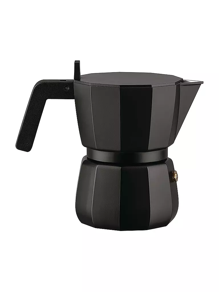 ALESSI | Espressomachine Moka 3 Tassen Schwarz | Nero