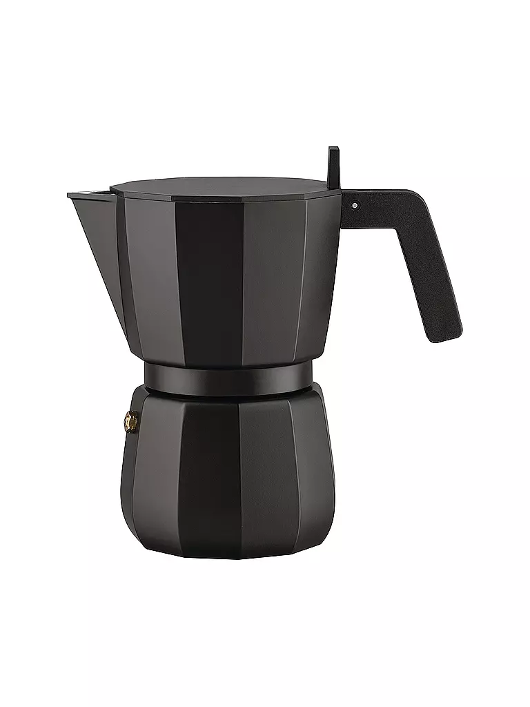 ALESSI | Espressomachine Moka 6 Tassen Schwarz | Nero
