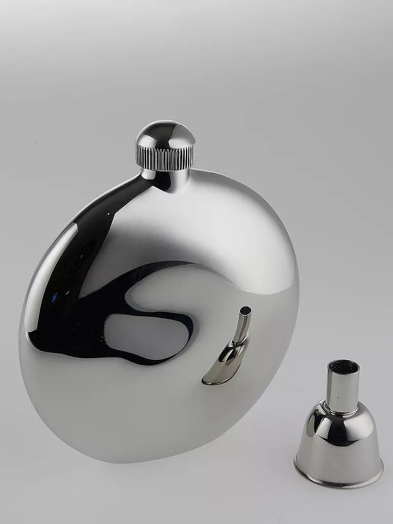 ALESSI | Fiaschetta Shot in acciaio inox | Argento