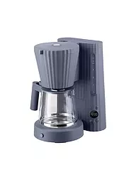 ALESSI | Filterkaffeemaschine Plissé 1,5l Nero | Grigio chiaro