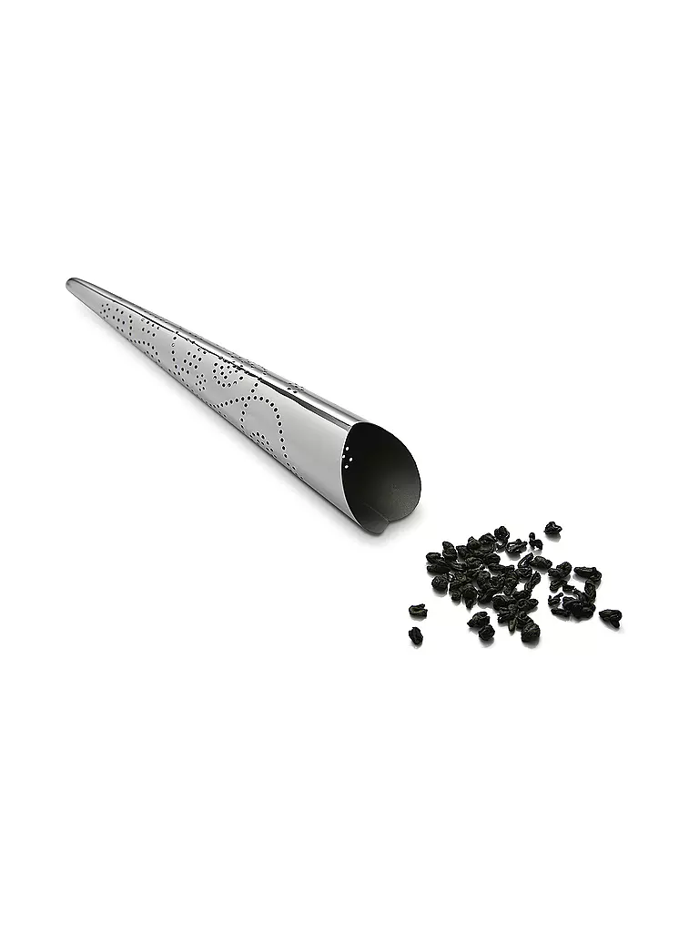 ALESSI | Filtro da tè You in acciaio inox | Argento