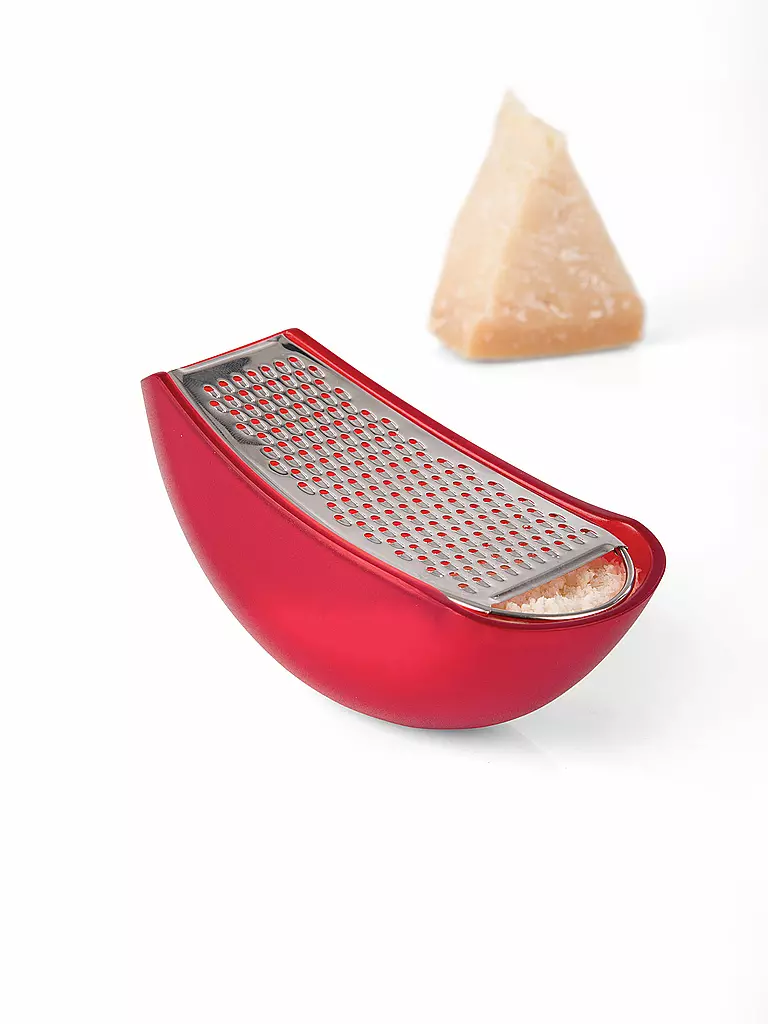 ALESSI | Grattugia per formaggio Parmenide Rosso 15,3 cm | 